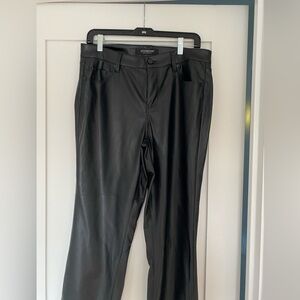Liverpool faux leather pants.